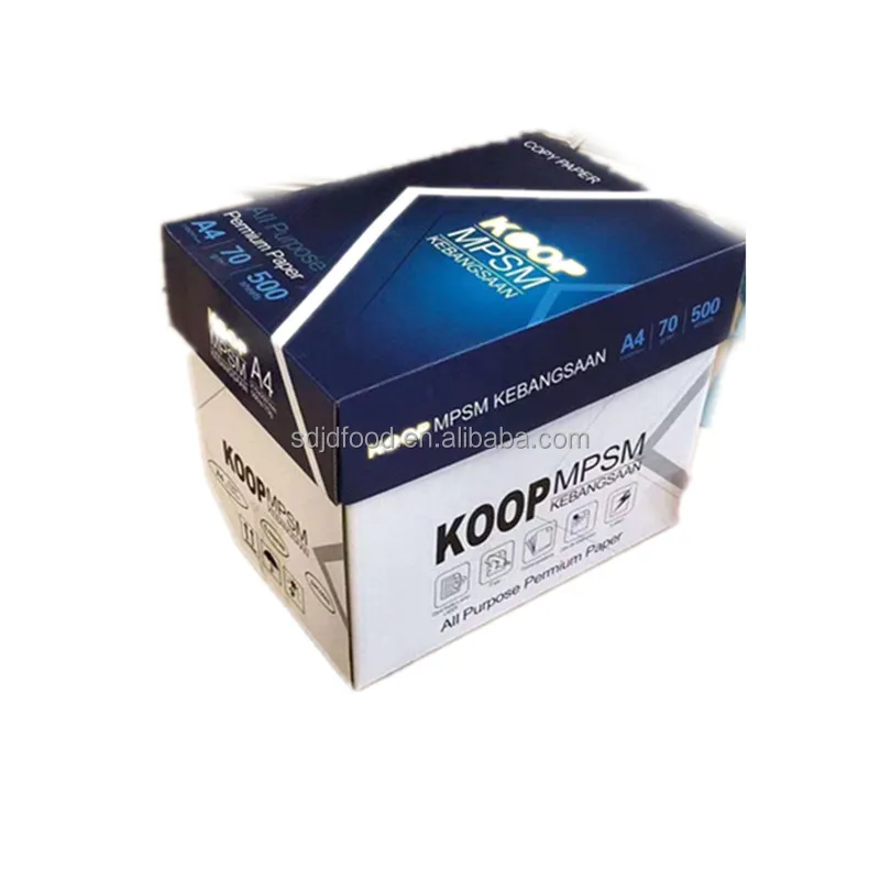 Оптовая продажа от китайского производителя a4 бумаги 80gsm для фотокопий