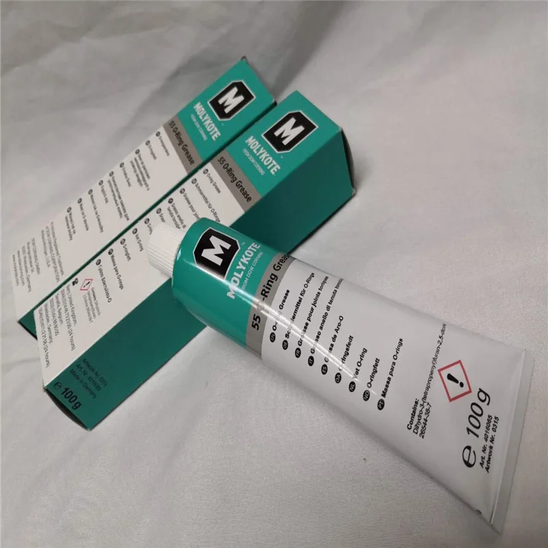 Molykote 55 O-Ring Grease Seal Silicone O-ring rubber seal white