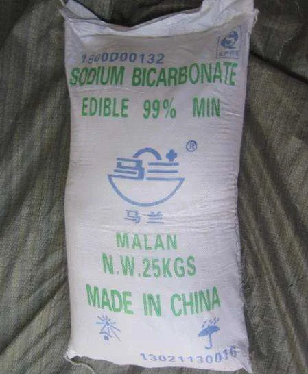 Food Grade sodium bicarbonate white powder baking soda 99% min