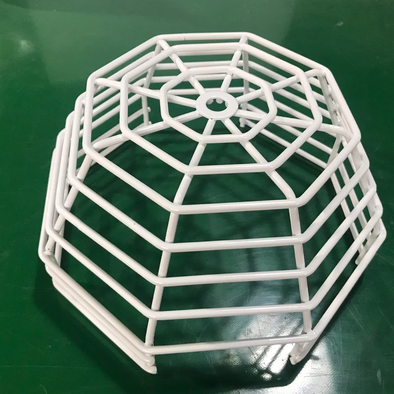 customized iron galvanized  exit sign cage lighting wire guards