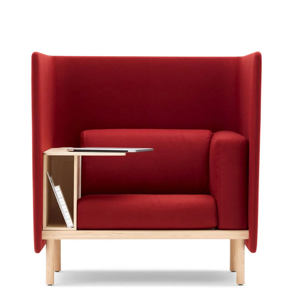 
North American Ash Good Privacy High Back Coconut Upholstery Fabric New York Dining Design Sofa 