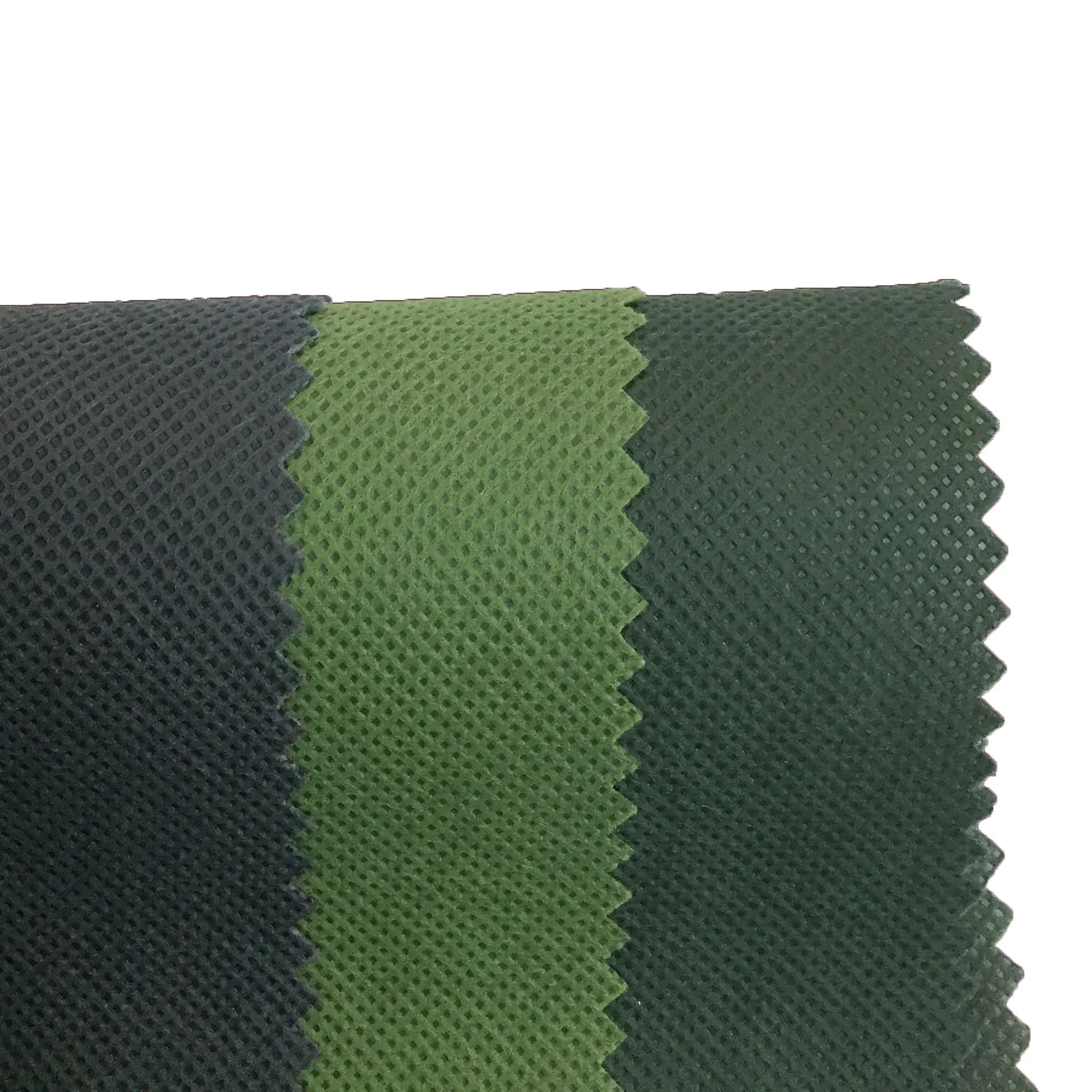 biodegradable colorful Military green pp spunbond nonwoven fabric for nonwoven shoppIng bag