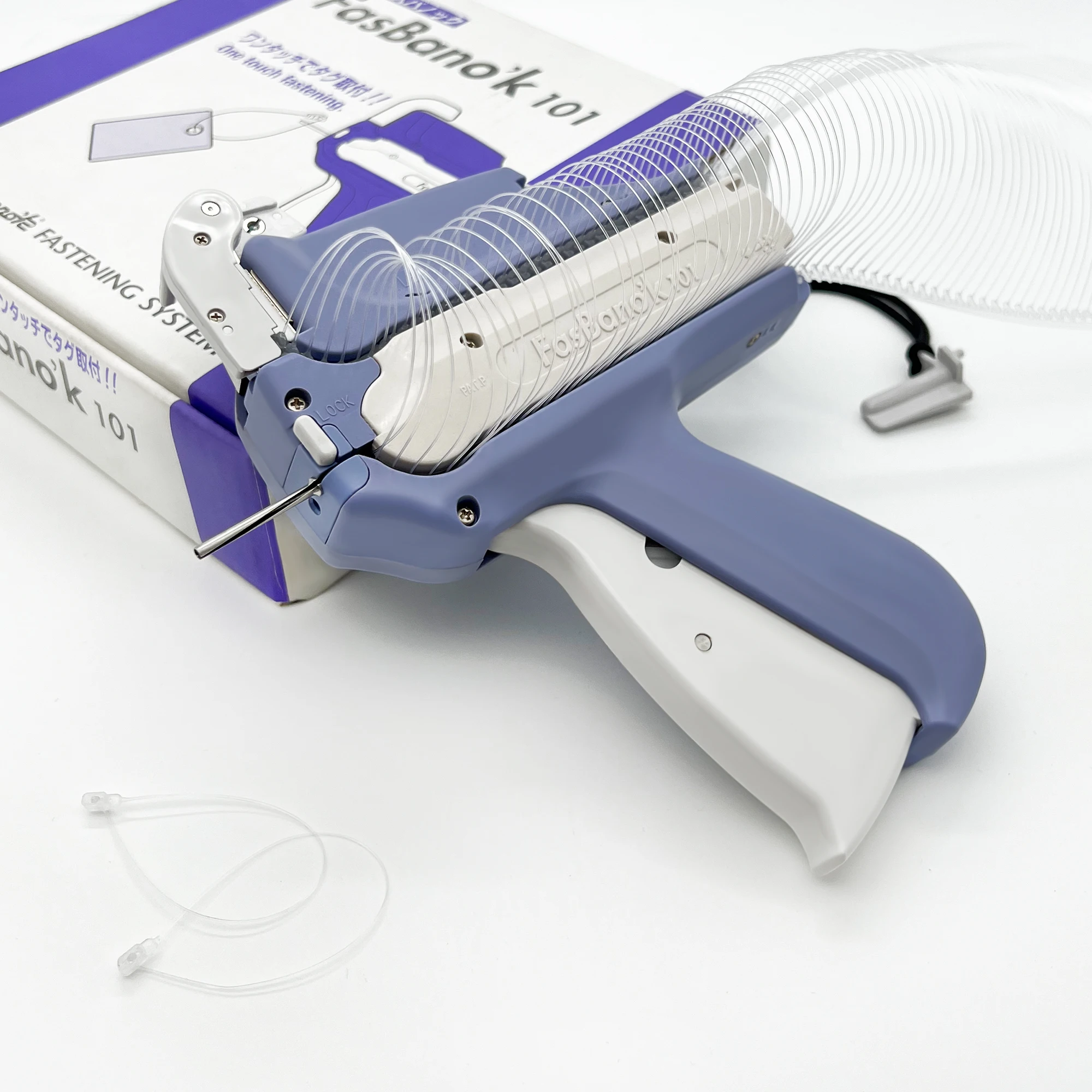 tag gun for loop pin loop fastener Price Custom Logo High standard loop fastening tool For Garment Hook Hard