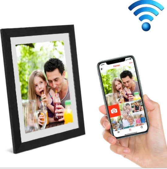  Высокое качество IPS экран Android и IOS поддержка цифровой фоторамки 10 дюймов с