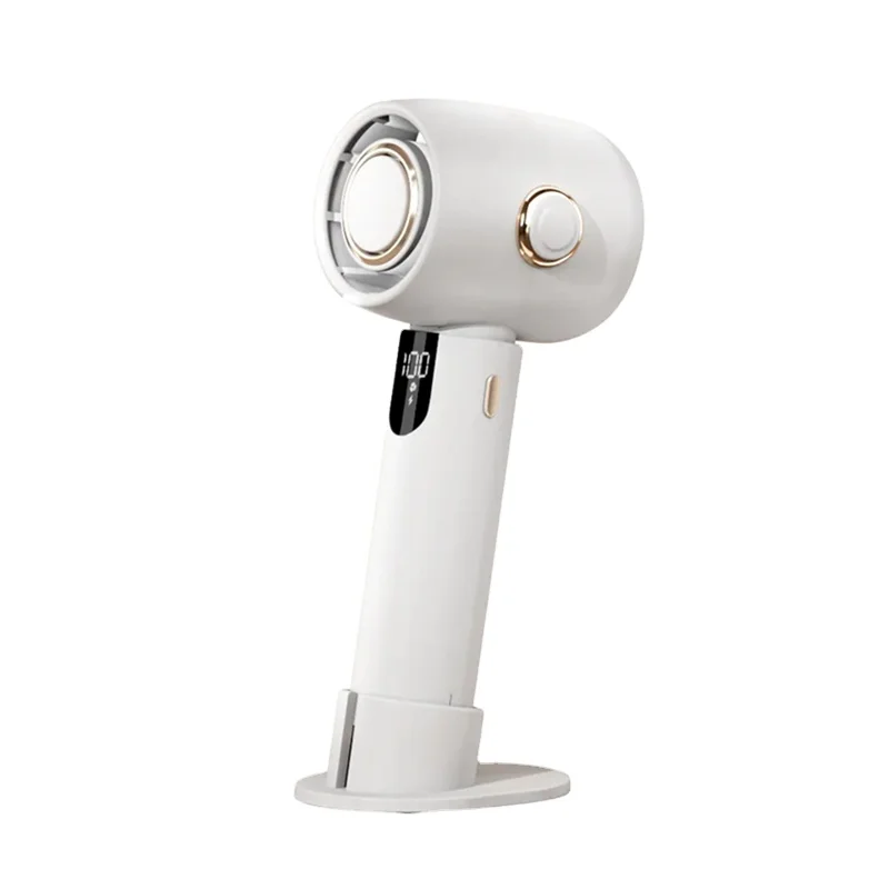 Factory Price Turbocharged Airflow Handheld Rechargeable USB Type-C Personal Mini Portable Mini Fan