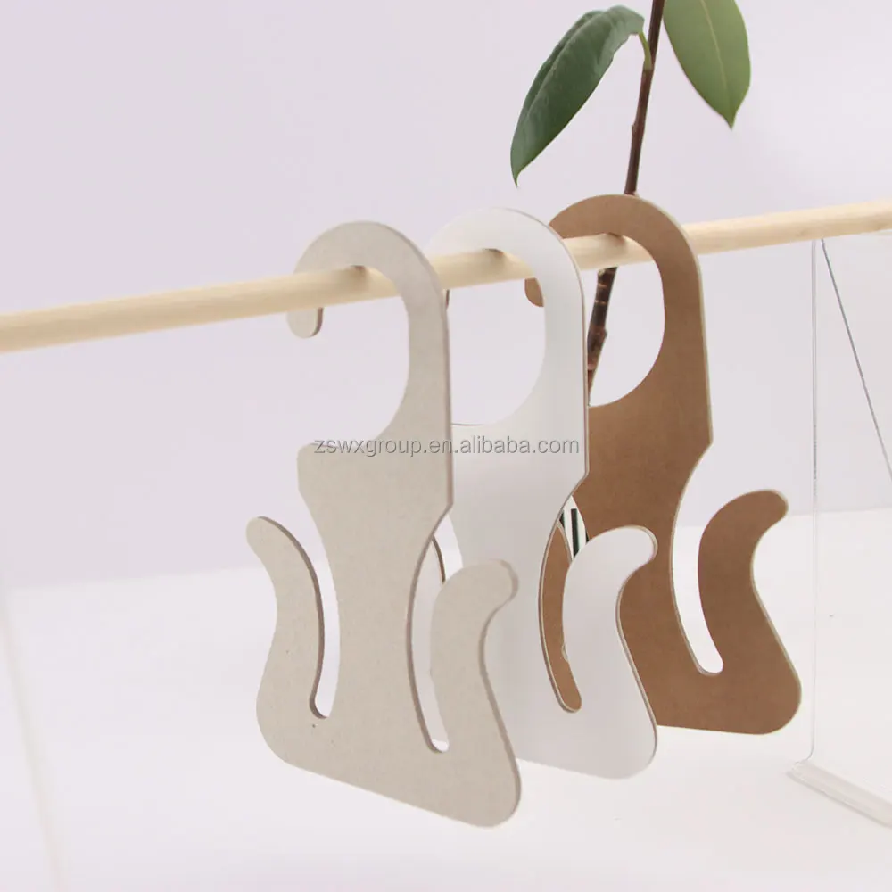 Wholesale High Quality Recyclable Slides Sandals Paper Cardboard Hanger Hook
