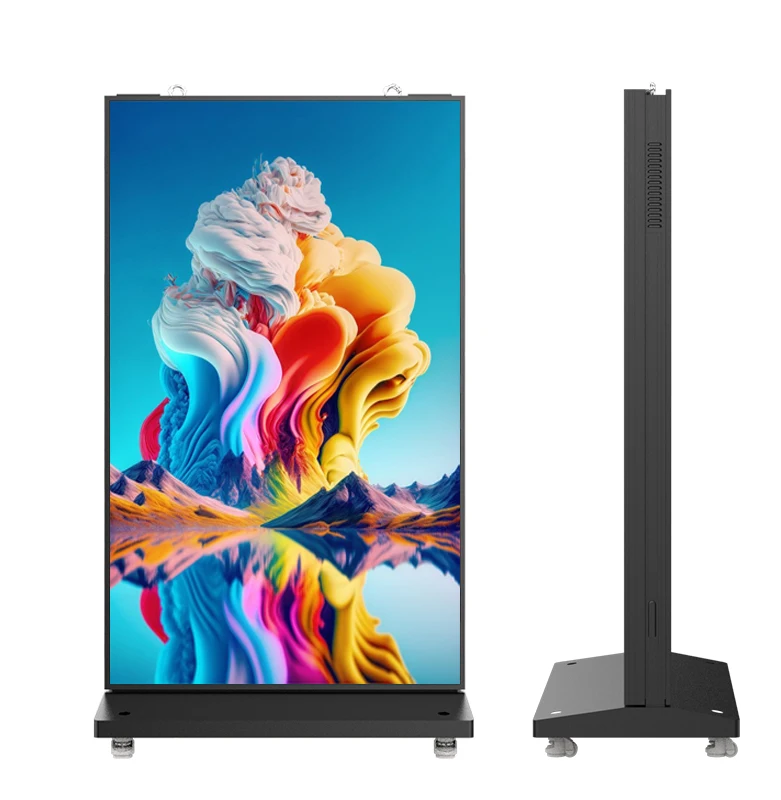 P4 P3.067 P2.5 IP65 высокояркий наружная реклама MobileDigital Signage дисплей с колесами