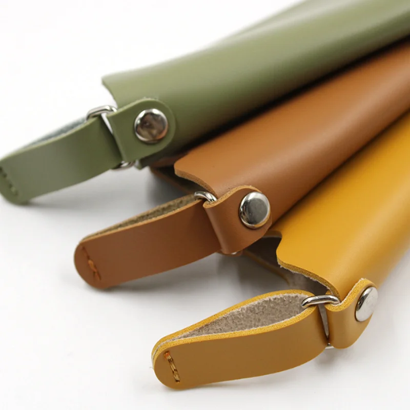 Outdoor Pu Leather Camping Flame Lighter Holder Case Portable Light Holster Light Cover Sleeve for picnic