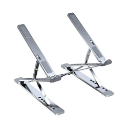 MC N8 Ergonomic adjustable portable aluminum alloy laptop stand foldable double layer tablet pc stands