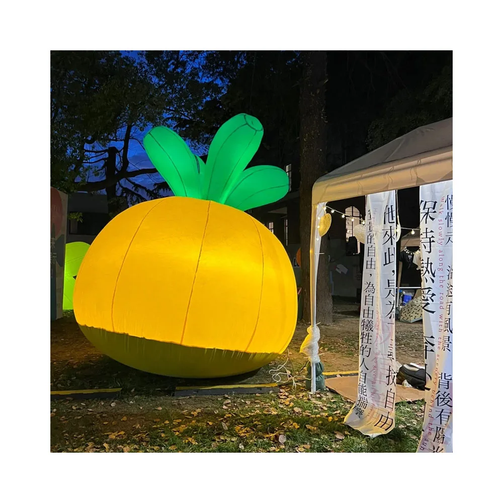 custom Inflatable Fruit Peaches giant  Peaches Inflatable Fruit And Vegetable Balloon