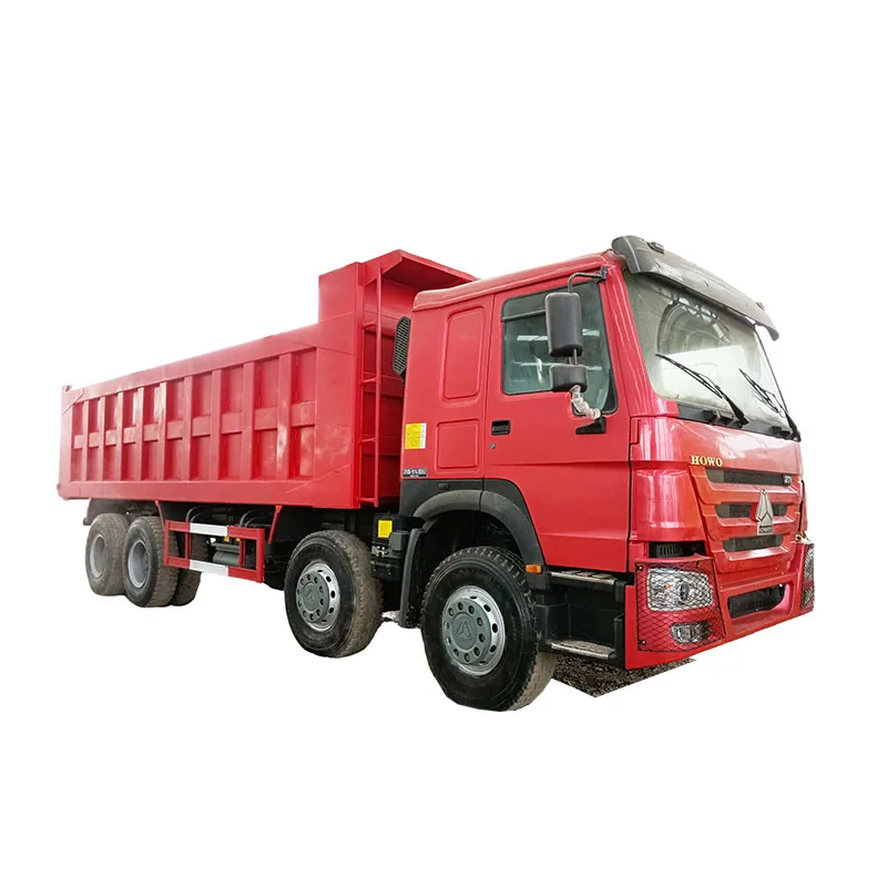 Sinotruk Howo 8x4 50t Dump Truck Left Hand Drive Used Construction Equipment 50ton 70ton Dump Trucks Tipper