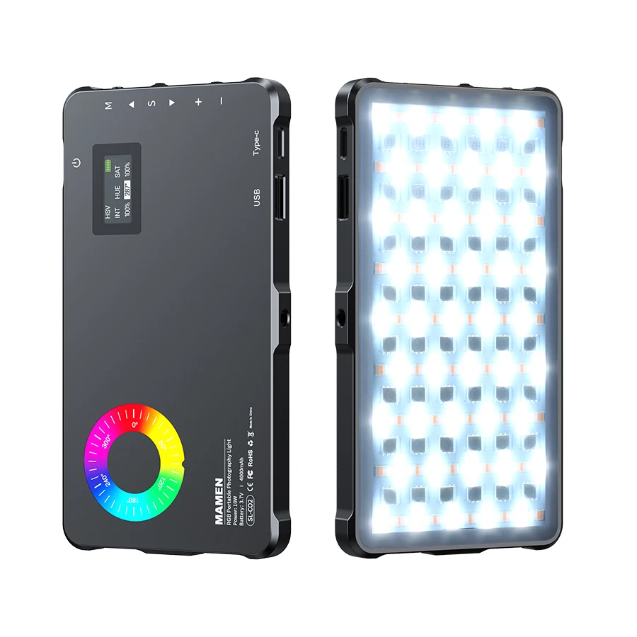 High Capacity Bi-Colour Video Panel LED Light 2500K-9000K video lighting equipment professional audio video lighting