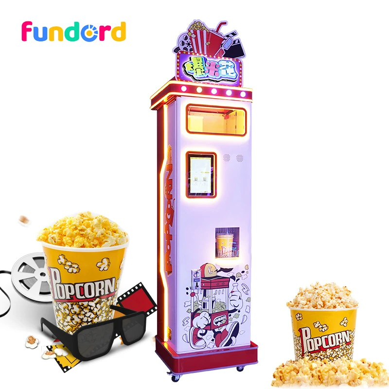 Fundord Selling Snack Food Vending Machine Automatic Visualization window Popcorn vending machine Makers For Sale