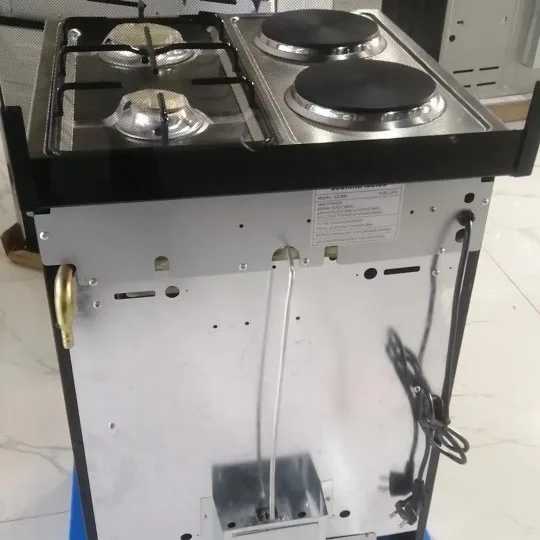 2 Gas 2 Electric +Electric Oven Multi Functional Stove and Oven All-in-one Kitchen Machine Free Standing Gas Stove With Grill