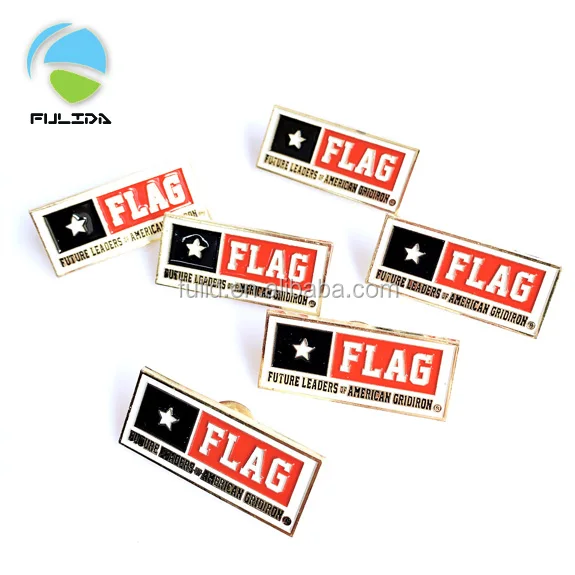 custom printing logo enamel epoxy domed coated arm pins