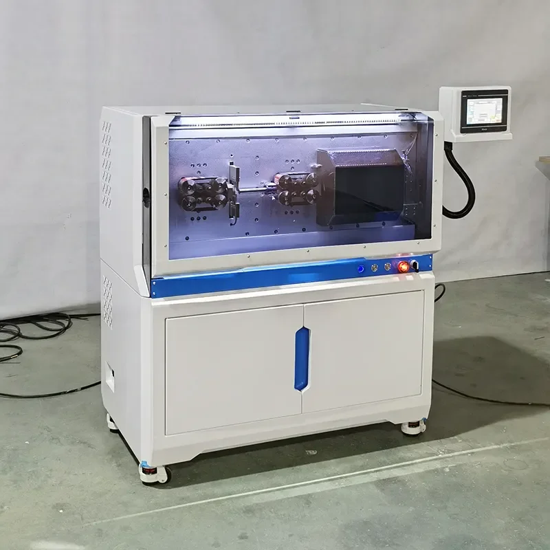 Coaxial Cable Stripping Machine Braided Cable processing Equipment Data Cable Making Machine