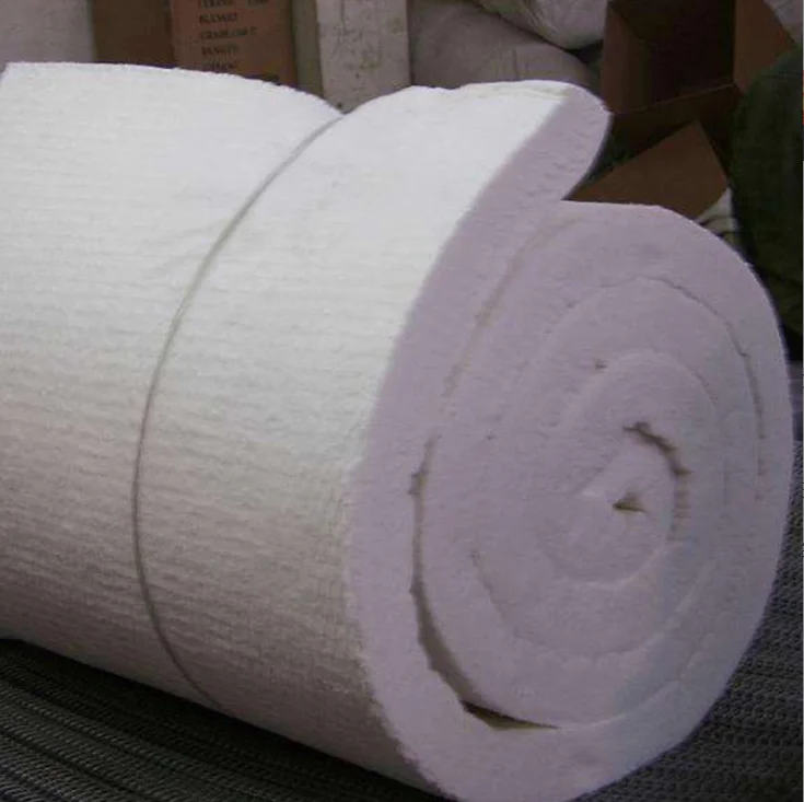 6-50MM Kaowool 1300 superwool fibre blanket thermal insulation heat resistant ceramic fiber blanket f