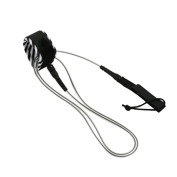 Surfing Ankle Rope 360 Degrees Rotation Skin-friendly Surfing Supplies Paddle Board Surfboard Leg Leash for Sea