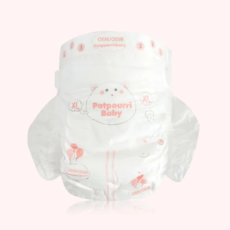 Unbranded Baby Diapers Diaper Nappies Non Woven Fabric Printed 20 FT Container Soft Breathable Wholesale Ultra Thin Disposable