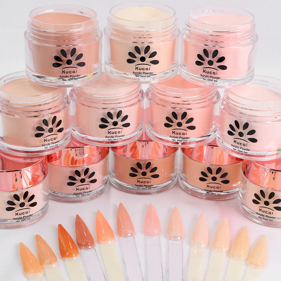 New Standard Fast Drying No Bubble Smooth Consistency Nude  Nail Cover Acrylic Powder