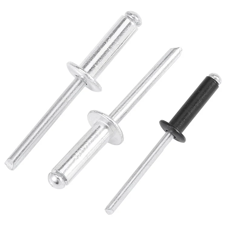 Factory supply aluminum open end stainless steel solid metal rivet pop rivet blind rivet
