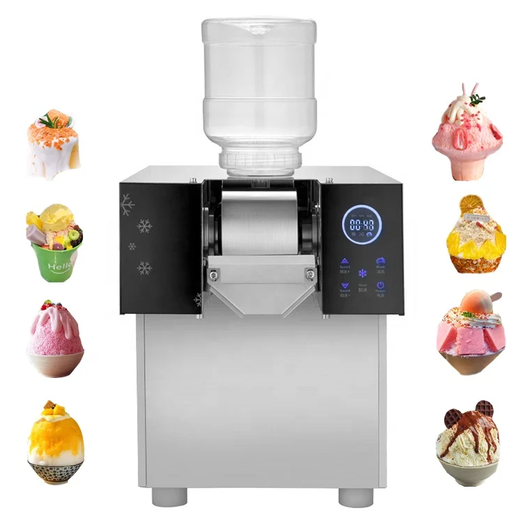 New Commercial Auto Milk Juice  Ice Cream Snow Flake Ice Machine Snowflake Ice Making Machinedough mixer machine