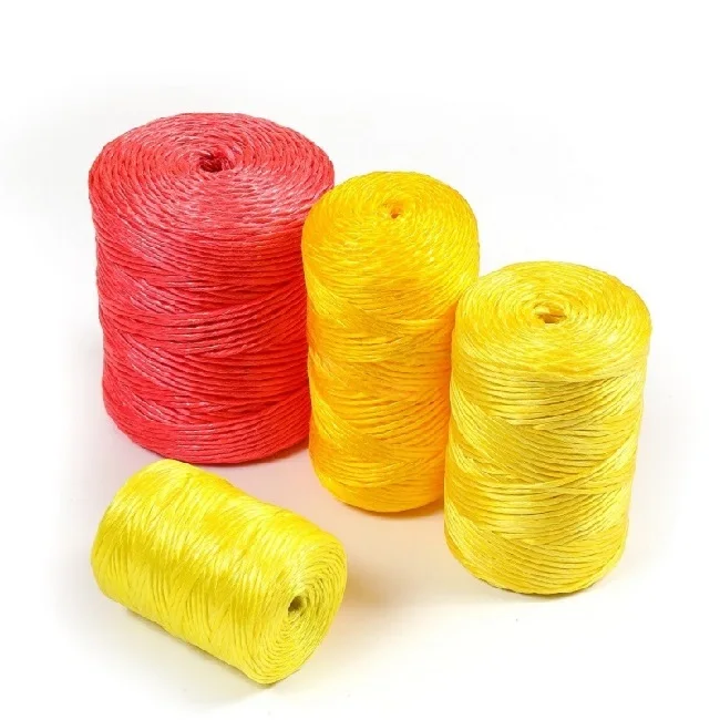 Supply custom colorful pp twisted twine for fishing Polypropylene twine 1mm