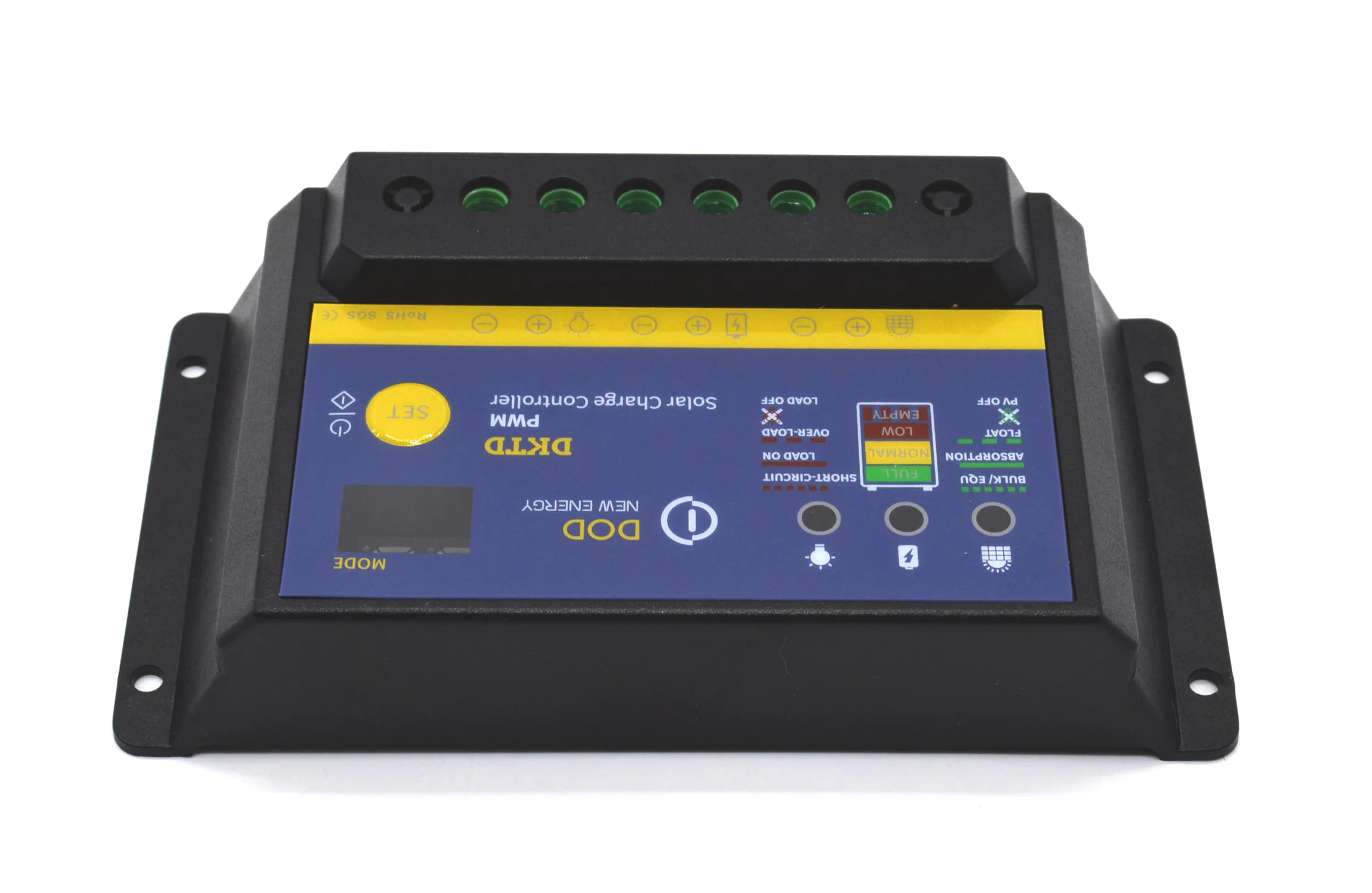 System charge controller PWM Charge LCD LED Display 12V 24V 48V 60V 5A 10A 20A 30A 10 Amp pwm Solar Charger Controller