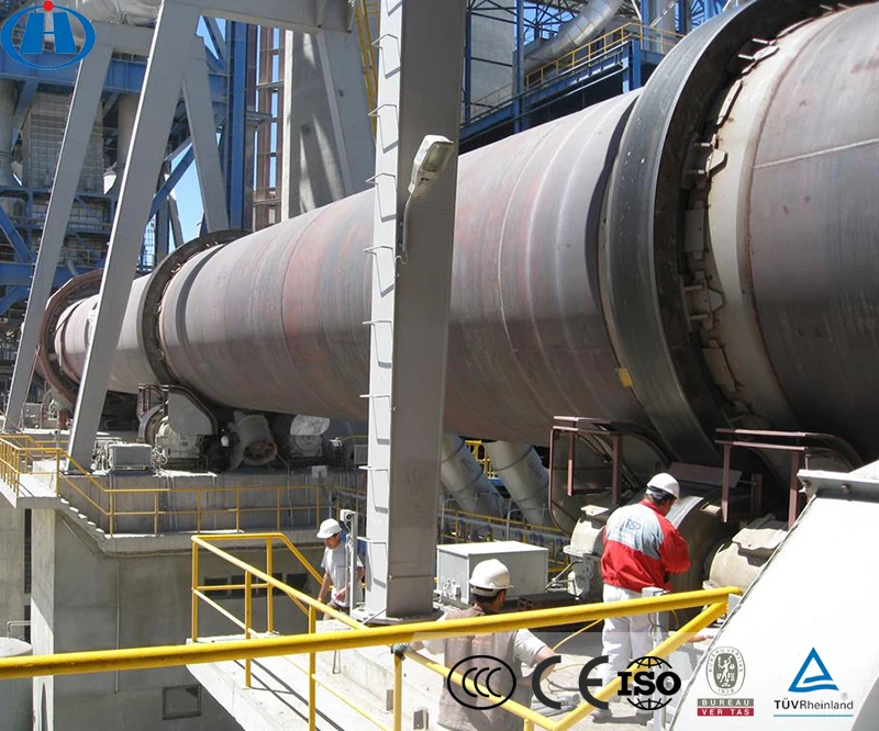 High Capacity Activated Lime Burner Calcination Rotary Kiln