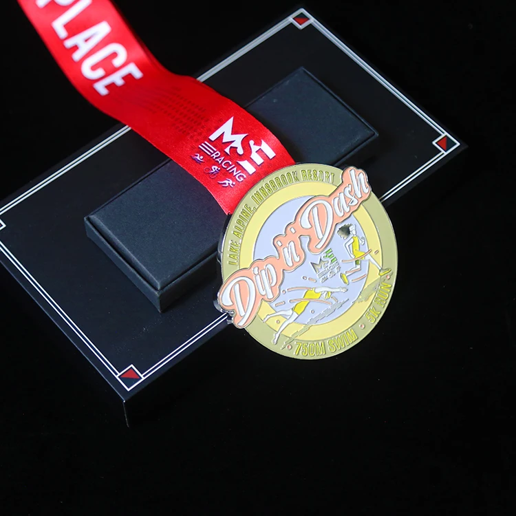 Sport Plastic Medal Soccer Trophies and Medals
