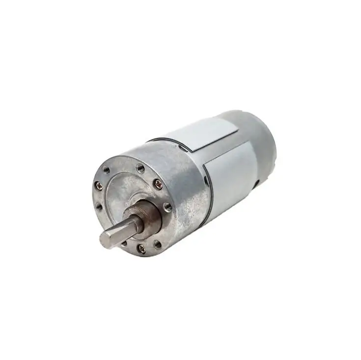 Dc Micro Metal Gear Motor 37Mm Gear Rs-555Sh High Torque Brushed 12V Gear Reduction Motor