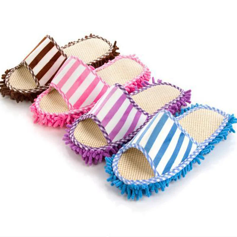 Швабра с открытым носком из микрофибры, шениль, тапочки для уборки дома от пыли, швабра из микрофибры