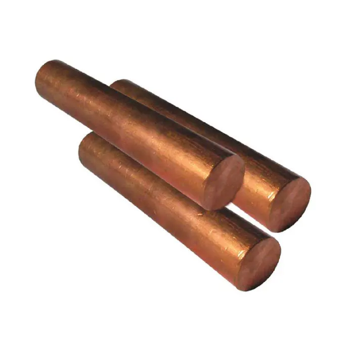 Processing Custom Industrial Copper Rod High Quality Solid Copper Rod