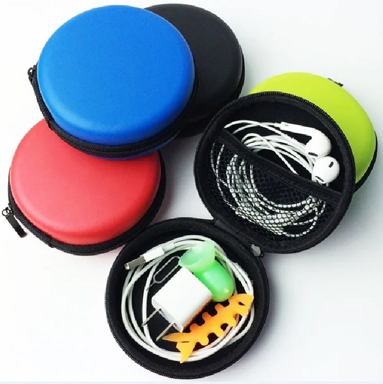 Portable mini EVA case cable storage box organizer bag