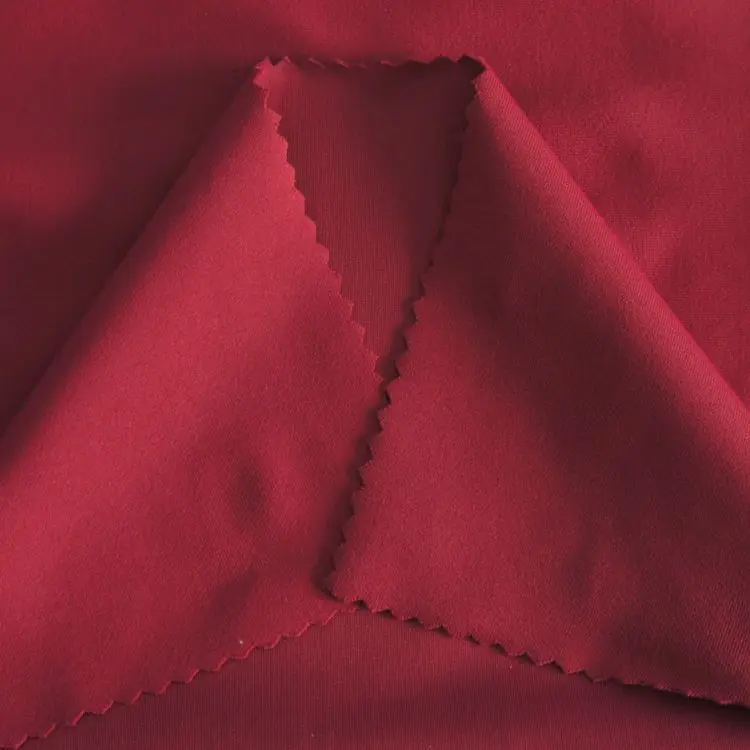 Hot sell 73% polyester 27% spandex  tricot  anti microbial fabric for sportswear