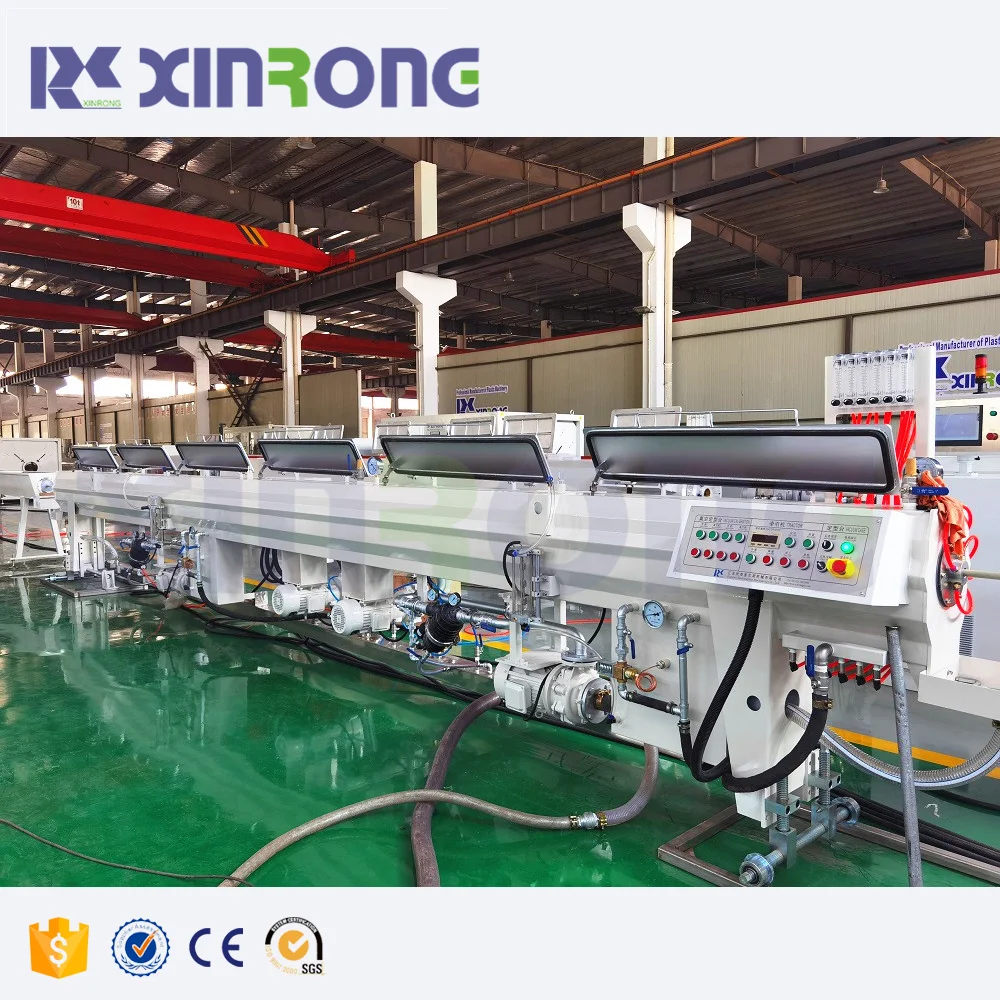 Xinrong   three layer PPR/PPRC pipe machine production line for sale