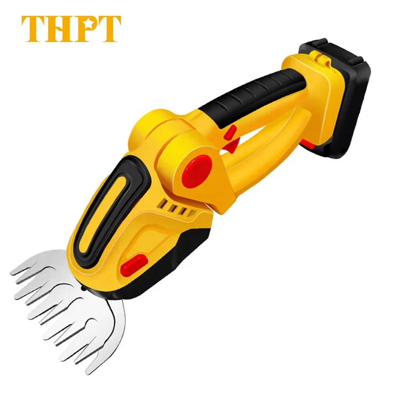 2022 New Design THPT HT6012 36V Lithium 2 in 1 Single Hand Cutter Garden Power Tools Electric Cordless Electric Hedge Trimmer