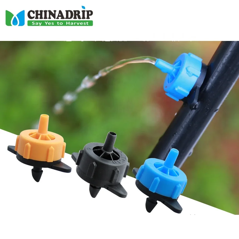 Irrigation System Agriculture Drip Irrigation Adjustable Pressure Compensating Dripper