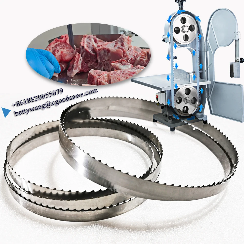 bandsaw blade 25mm width good cutting performance meat used saw blades butcher home used