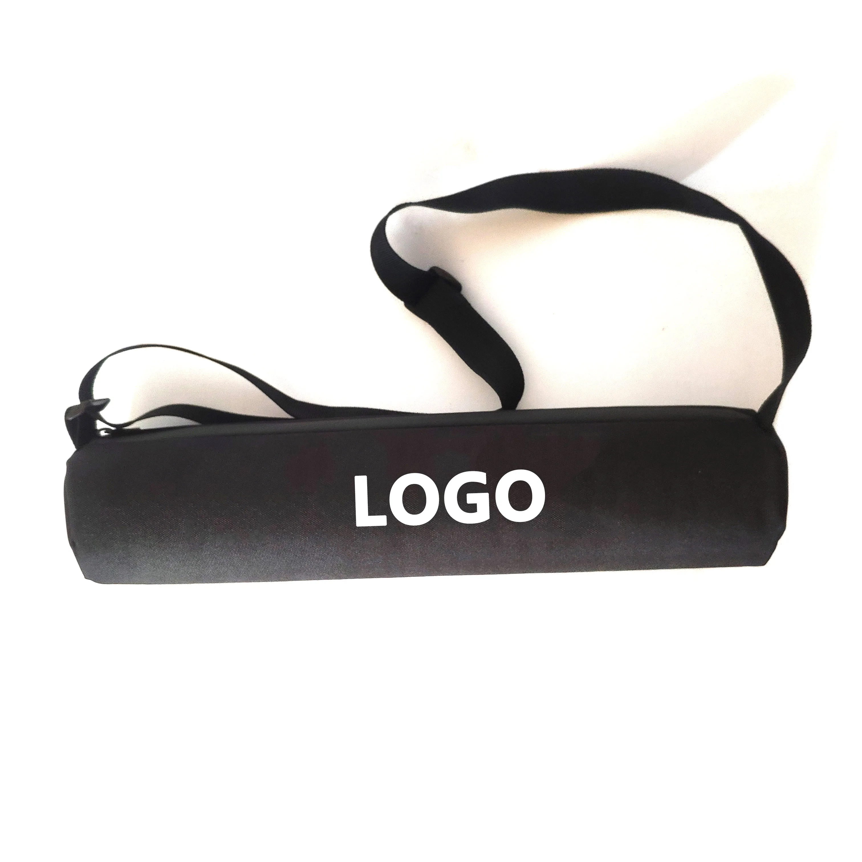 OEM Logo 3 Pack Beverage Beer Cooler Tube Cooler Sling Tube Bag 3 Cans Insulated Golf Cooler Sleeve for Wine Beer