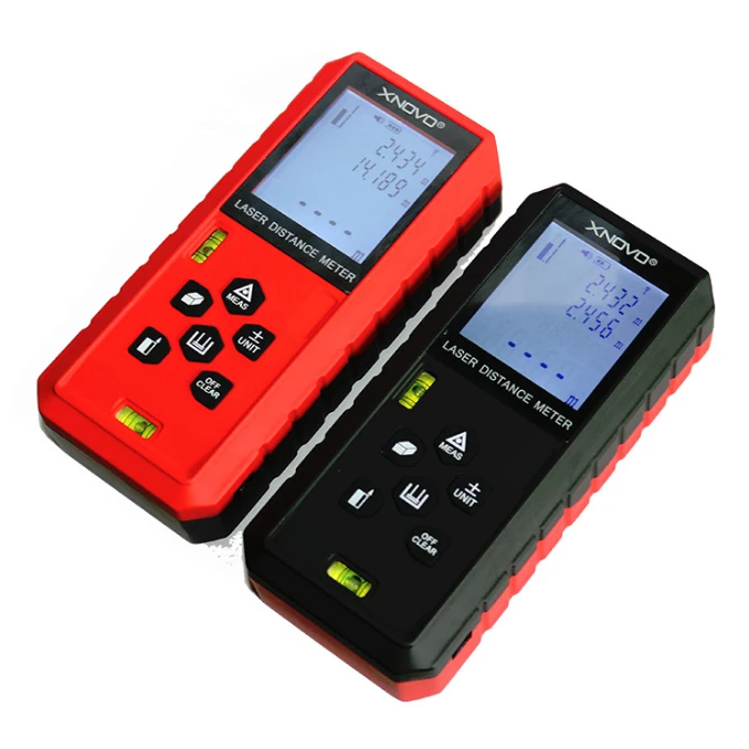 40/60/80/100M Digital Measure Tool Levels Laser Distance Meter with LCD Display For Woodworking Construction Laser Level