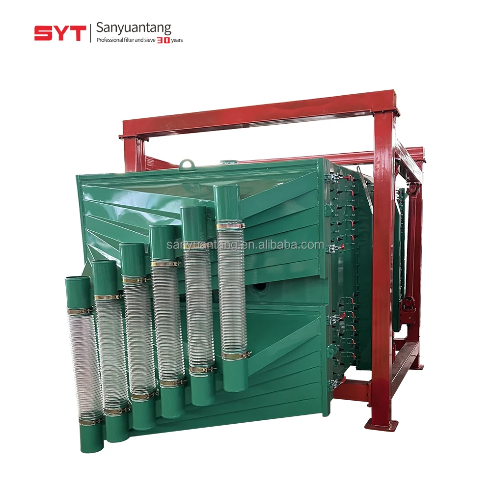 High efficiency sand vibration separator sieve machine rotary vibrating screen