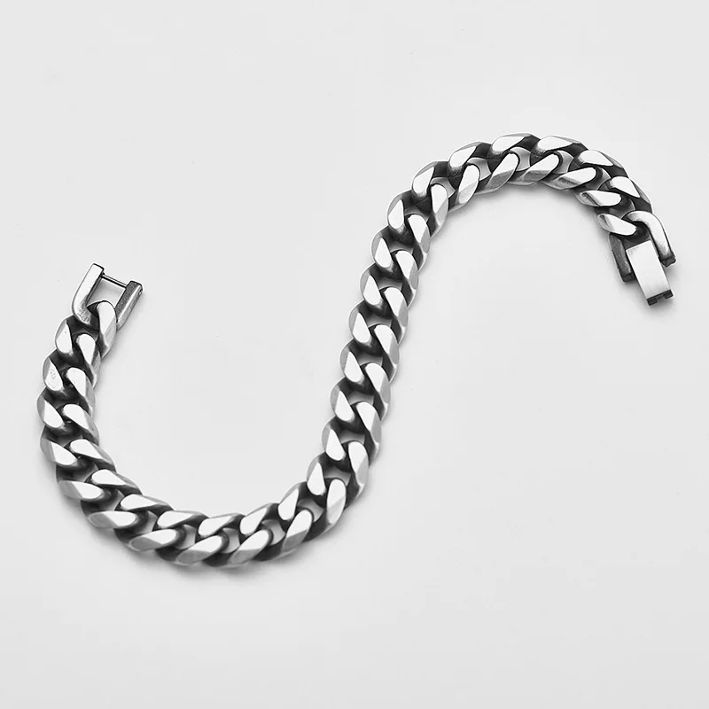 Fashion Custom Stainless Steel Jewelry Casual Vintage Bracelet For Men