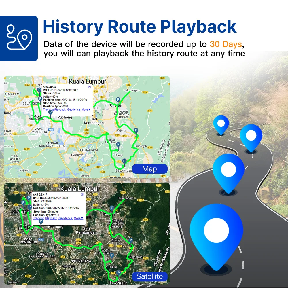 China Supplier Solar Collar Built Animal GPS Tracker with Free Platform Android IOS APP