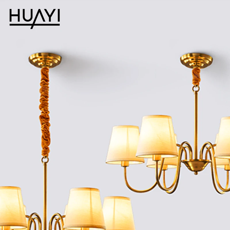 HUAYI High Performance Modern Decorative Multiple Heads E14 Indoor Living Room Bedroom Hotel