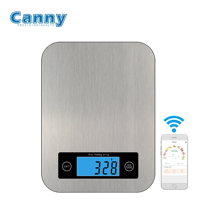 Free APP Stainless Steel Hook Professional Scale For Kitchen Electronic Smart Digital Kitchen Scale