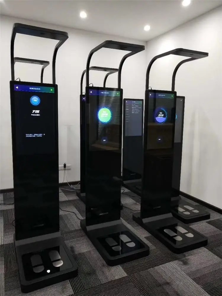 
2020 best selling super smart fat-free weight water height weight human body analyzer 