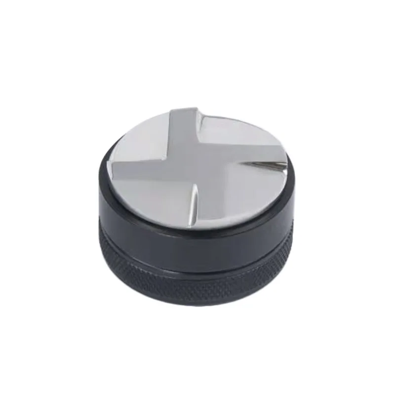 Stainless Steel 51/53/58mm Coffee Tamper Distributor Black Silver Round Tamper Espresso Macarron Coffee Tools