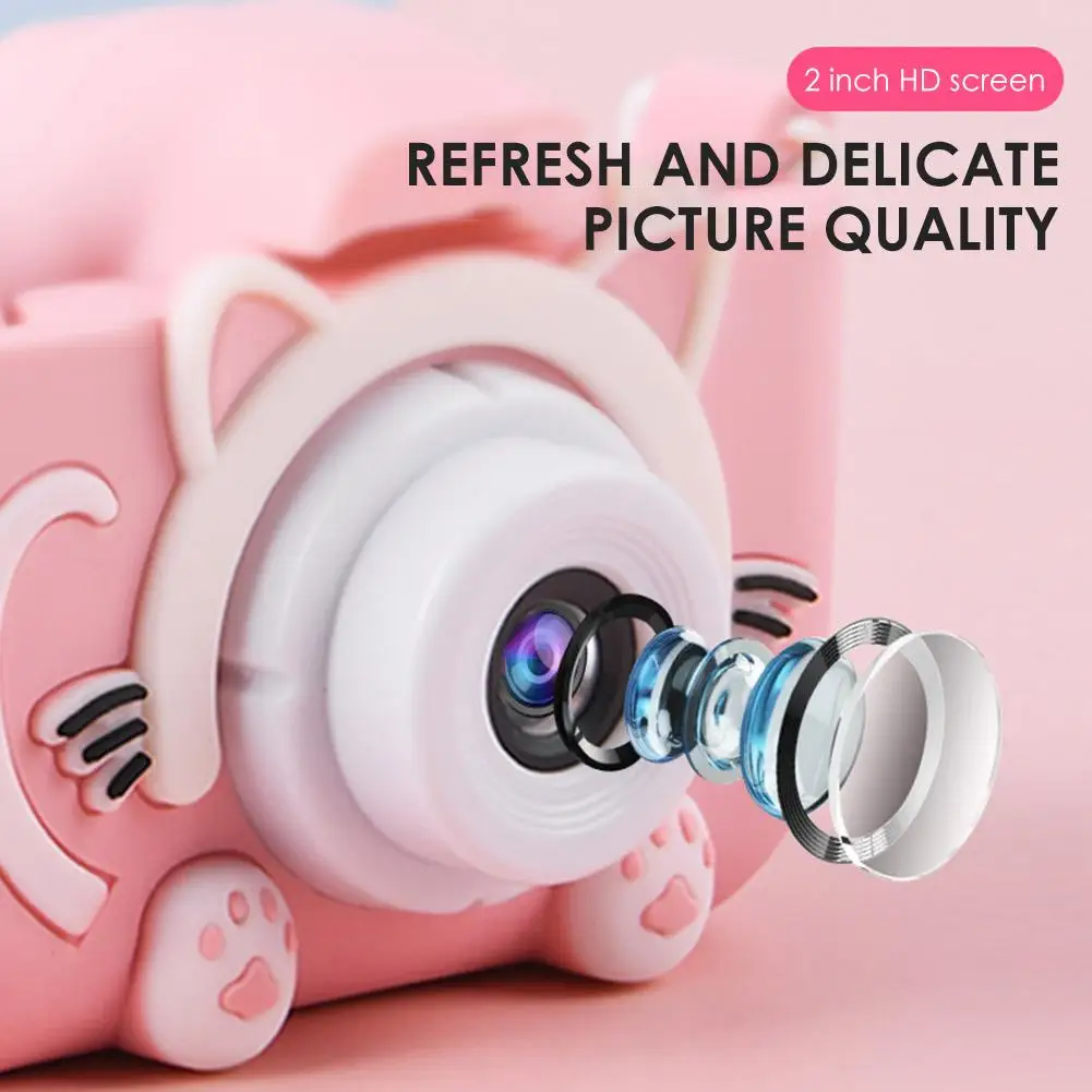 New Design 2.0 Inch Hd Screen Children Baby Gifts Mini 1080P Digital Camera For Kids