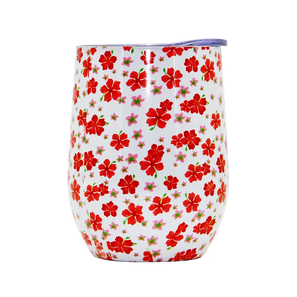 
12oz Wholesale Acrylic Thermal Metal Egg Insulated Wine Cups For Bottles Stainless Steel Wine Cu 